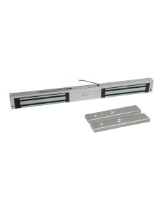 VENTOUSE ÉLECTROMAGNÉTIQUE - POUR LES PORTES DOUBLES - FORCE DE MAINTIEN 280 KG PAR VENTOUSE - MODE D'OUVERTURE FAIL SAFE (NF) 