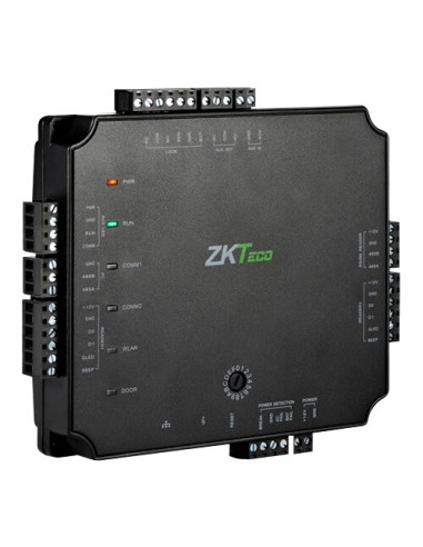 CONTROLADORA DE ACCESO POE - ACCESO POR TARJETA O CONTRASEÑA - TCP/IP | CONEXIÓN CON CONTROLADORA ESCLAVA - 2 LECTORES POR WIEGA