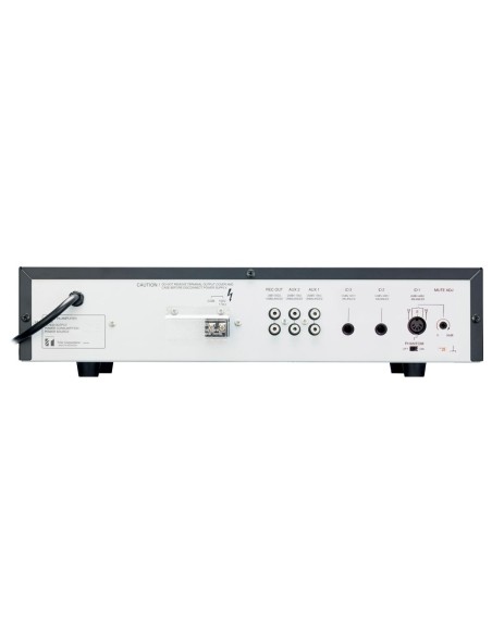 AMPLIFICADOR MEZCLADOR TOA - 1 SALIDA DE ALTAVOZ 100 V - POTENCIA 240 WRMS  - CLASE D DE ALTA EFICIENCIA - 3 ENTRADAS MIC + 2 AU