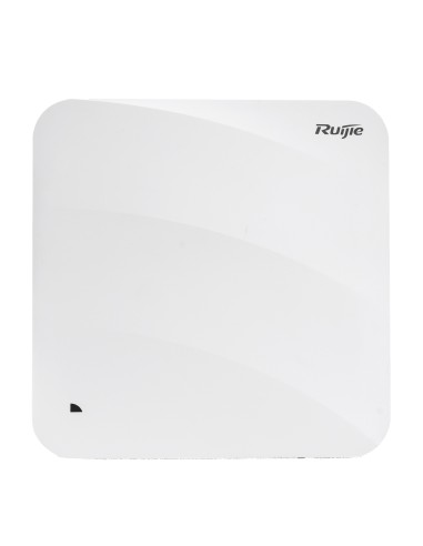 RUIJIE - AP OMNIDIRECCIONAL WI-FI 6 ALTA DENSIDAD - FRECUENCIA 2.4 Y 5 GHZ  - SOPORTA 802.11A/B/G/N/AC/AX - VELOCIDAD TRANSMISIÓ