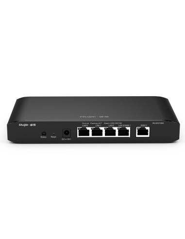 REYEE ROUTER CONTROLADOR CLOUD -  5 PUERTOS RJ45 10/100 /1000 MBPS - ADMITE HASTA 2 WAN PARA FAILOVER O BALANCEO - HASTA 500MBPS