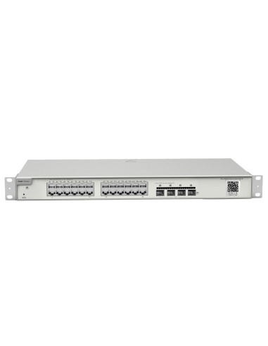 REYEE SWITCH CLOUD CAPA 3 - 24 PUERTOS RJ45 GIGABIT - 4 PUERTOS SFP GIGABIT - STATIC LAG/DHCP SNOOP/IGMP SNOOP/PORT MIRROR - VLA