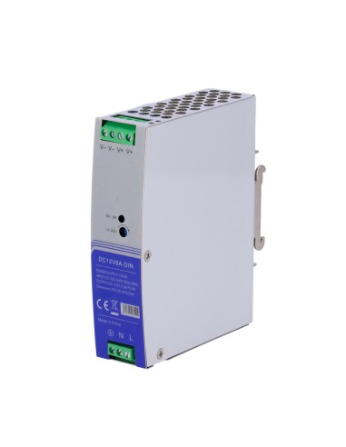 FUENTE DE ALIMENTACIÓN CONMUTADA - SALIDA DC 12 V 6.3 A / 75 W - VOLTAJE ENTRADA AC100V-240V /50HZ-60HZ - 103 (FO) X 125 (AL) X