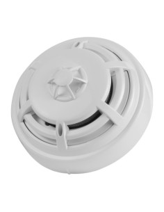 DETECTOR CONVENCIONAL ÓPTICO TÉRMICO DE INCENDIO - CERTIFICADO EN54 PART 5-7 - DOBLE LED DE ALARMA PARA SU VISUALIZACIÓN DESDE C