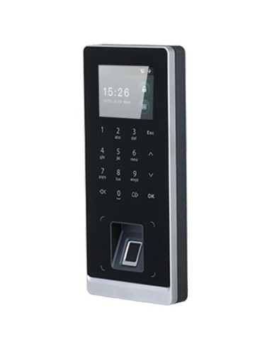 CONTROL DE ACCESO Y PRESENCIA - HUELLA, TECLADO Y TARJETA MF - 30.000 USUARIOS / 150.000 REGISTROS - TCP/IP, WIFI, USB, RS485 Y