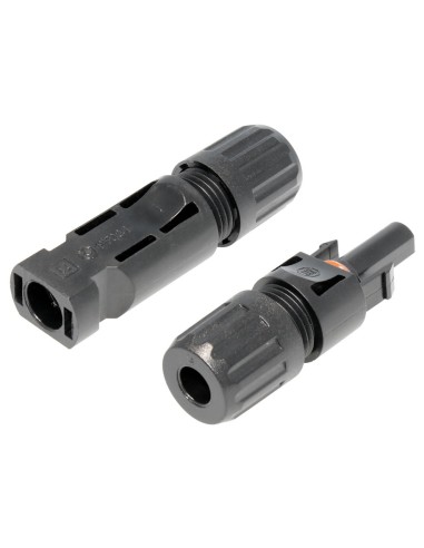 CONECTOR SOLAR MC4 M-H PARA PLACAS SOLARES 2.5, 4 Y 6mm 1000V