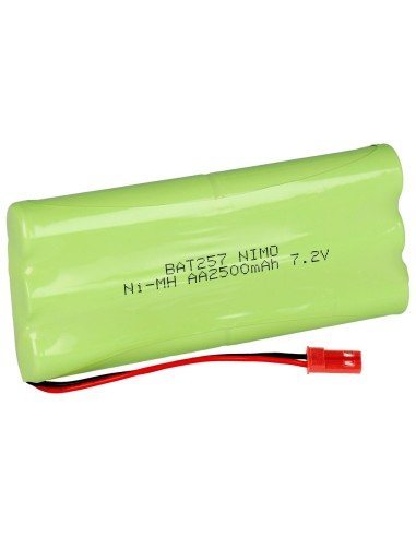 PACK DE BATERIAS 7,2V/2500mAh NI-MH.