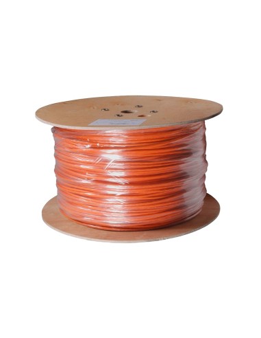 CABLE FTP  CAT 6A LIBRE DE HALÓGENOS - CONDUCTOR 99,9% COBRE - CPR CLASS: DCA - ROLLO DE 505 METROS/COLOR NARANJA