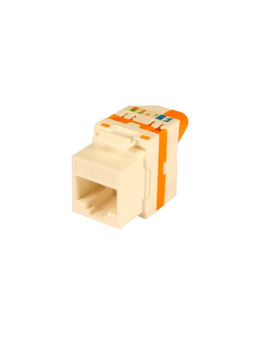 CONECTOR RJ45 HEMBRA TIPO PALOMILLA UTP CAT 6A PARA CABLES DE DATOS TELEVES 209921