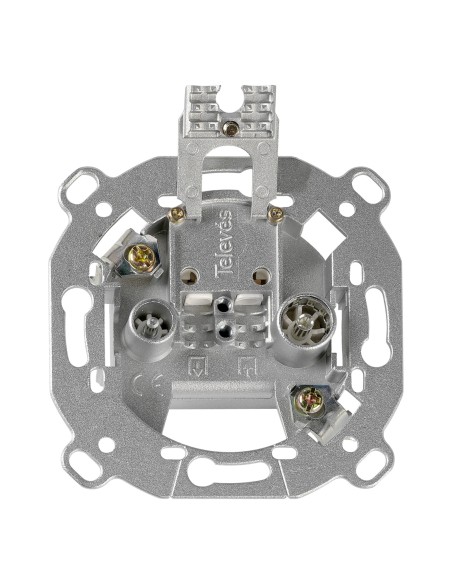 BLIS.PRESA PASS.+ PLACCA TV-R + ZOCCOLO TELEVES 4335