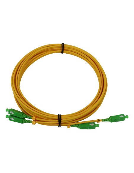 LATIGUILLO DUPLEX DE FIBRA OPTICA SC/APC, MONOMODO (SM), LSFH Y EUROCLASE DCA DE INTERIOR TELEVES 232650