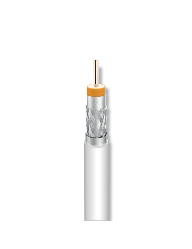 CABLE COAXIAL ANTENA TV SK100PLUS, 18VATC EUROCLASE ECA Y BLINDAJE CLASE A+ TELEVES 413601