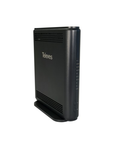 MODULO ONT HOSPITALITY WIFI AC 4X GB ETHERNET + 2X FXS, RF OVERLAY TELEVES 769514