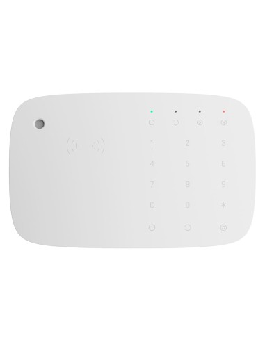 TECLADO CON LECTOR RFID Y SIRENA - BIDIRECCIONAL - CERTIFICADO GRADO 2 - INALAMBRICO 868 MHZ JEWELLER - ARMADO, ARMADO PARCIAL,