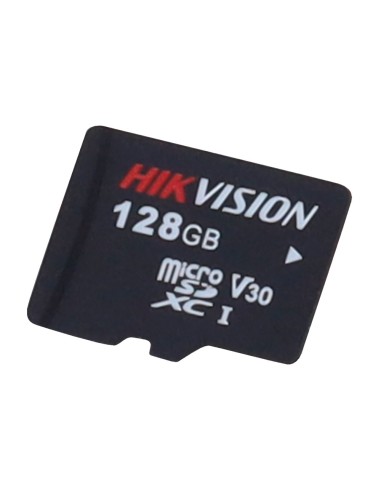 TARJETA DE MEMORIA HIKVISION - TECNOLOGÍA 3D TLC NAND - CAPACIDAD 128 GB - CLASE 10 | VELOCIDAD ESCRITURA 85 MB/S - MÁS DE 3000