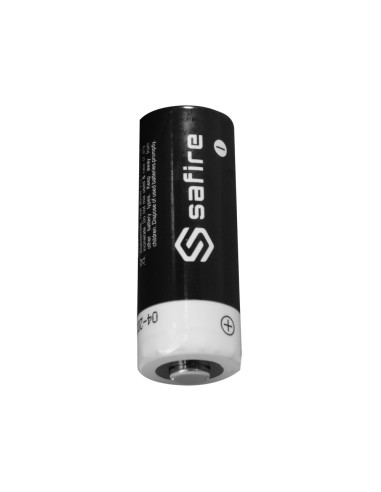 SAFIRE - PILA CR17450 / 4/5A / CR8L - LITIO - VOLTAJE 3 V - CAPACIDAD NOMINAL 2500 MAH - COMPATIBLE CON DETECTORES VISONIC PG899