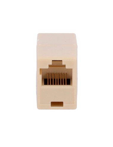 CONECTOR - EMPALME PARA CABLES UTP - CONECTOR ENTRADA RJ45 - CONECTOR SALIDA RJ45 - COMPATIBLE UTP CATEGORÍA 5E - BAJAS PÉRDIDAS