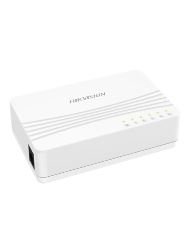 SWITCH DE SOBREMESA HIKVISION - 5 PUERTO