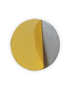 PROXIMITY TAG STICKER - IDENTIFICATION BY RADIO-FREQUENCY - PASSIVE MS | DIAMETER 25 MM - LOW FREQUENCY 125 KHZ - ADHESIVE INCL 2