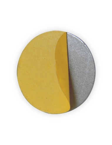 PEGATINA TAG DE PROXIMIDAD - ID POR RADIOFRECUENCIA - EM PASIVO | DIÁMETRO 25 MM - BAJA FRECUENCIA 125 KHZ - ADHESIVO INCLUIDO -