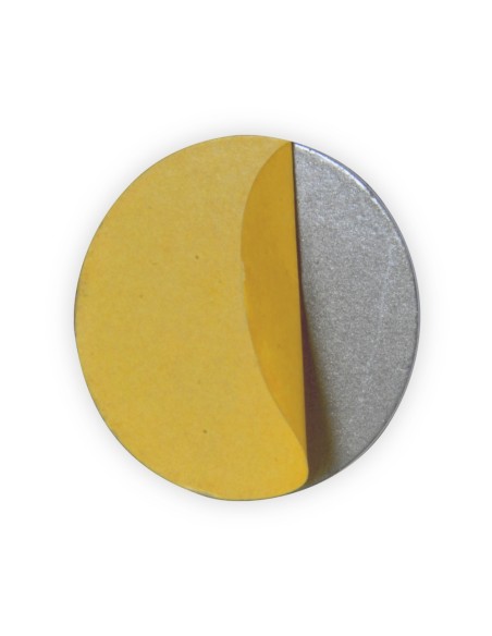 PEGATINA TAG DE PROXIMIDAD - ID POR RADIOFRECUENCIA - EM PASIVO | DIÁMETRO 25 MM - BAJA FRECUENCIA 125 KHZ - ADHESIVO INCLUIDO -