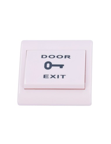PULSADOR DE LIBERACIÓN DE PUERTA - USO PROFESIONAL - TESTADO 500.000 USOS - NO/NC/COM | EMPOTRADO - MEDIDAS 86 (AL) X 86 (AN) X
