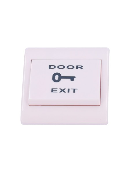 PULSADOR DE LIBERACIÓN DE PUERTA - USO PROFESIONAL - TESTADO 500.000 USOS - NO/NC/COM | EMPOTRADO - MEDIDAS 86 (AL) X 86 (AN) X