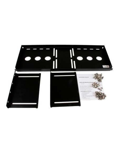 SOPORTE VESA PARA INSTALAR EN RACK - COMPATIBLE CON SOPORTE VESA ENTRE 75~100 MM - VÁLIDO PARA CUALQUIER MONITOR LCD HASTA 20&QU