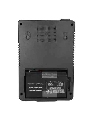 SAI MONOFÁSICO LINE-INTERACTIVE - POTENCIA 600VA/360W - ENTRADA 220~240 VAC /SALIDA 230 VAC - 6 SALIDAS SAI/UPS PROTEGIDAS - TIE