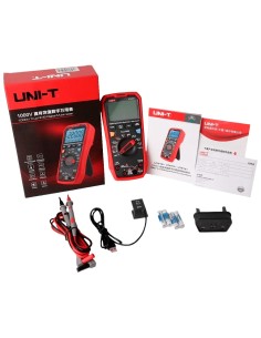 MULTÍMETRO DIGITAL CAT III - PANTALLA LED DE HASTA 6000 CUENTAS - MEDICIÓN EN DC Y AC HASTA 1000V Y 10A - CONEXIÓN CON PC - ALTA 2