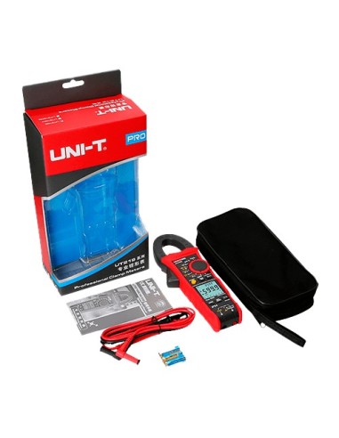 PINZA AMPERIMÉTRICA - MEDICIÓN EN DC HASTA 1000V Y 600A - MEDICIÓN EN AC HASTA 1000V Y 600A - RESISTENCIA/CAPACITANCIA/FRECUENCI