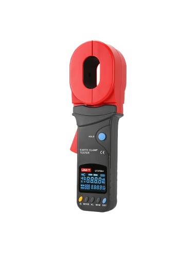 PINZA AMPERIMÉTRICA DE DERIVACIONES A TIERRA - PANTALLA EBTN DE HASTA 1000 CUENTAS - MEDICIÓN DE CORRIENTE DE FUGA DE HASTA 30A