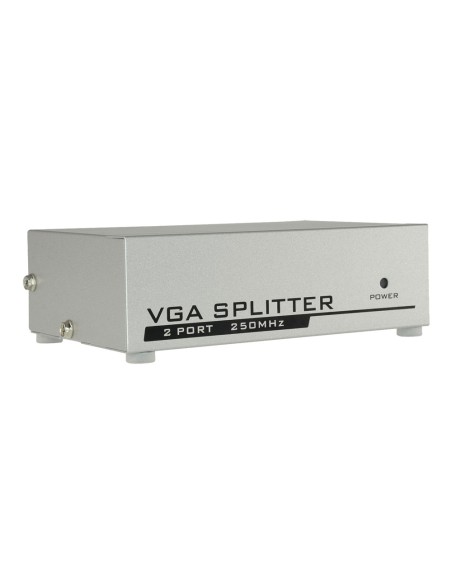 SPLITTER DE SEÑAL VGA - PERMITE 1:2 - RESOLUCIÓN FHD