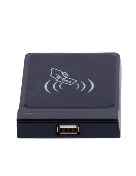LECTOR DE TARJETAS USB - TARJETAS EM - INDICADOR LED - PLUG &AMP; PLAY - LECTURA FIABLE Y SEGURA - COMPATIBLE CON SOFTWARES ZKTE
