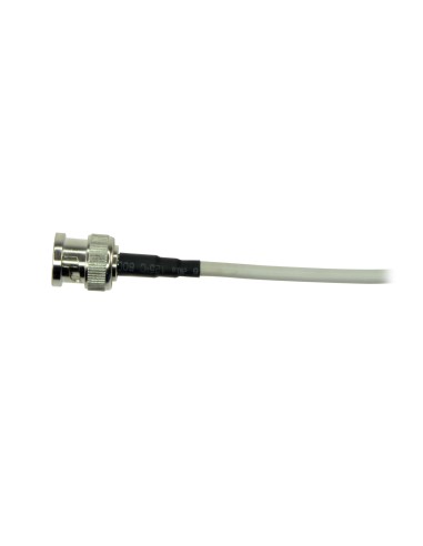 CONECTOR SAFIRE - BNC PARA CRAVAR - COMPATÍVEL COM MICROCOAXIAL - 25 MM (FO) - 10 MM (AN) - 5 G