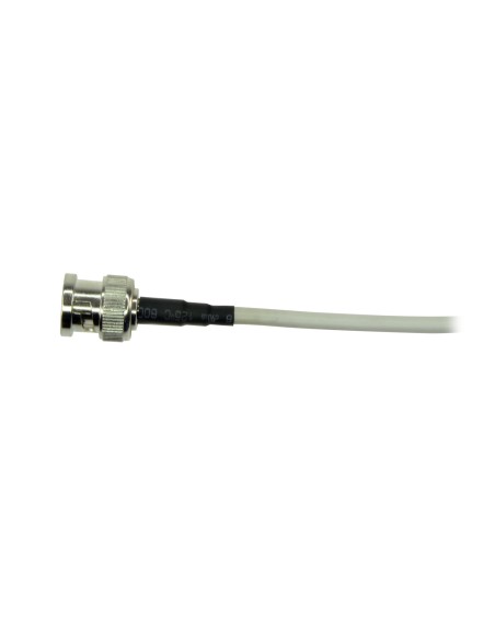 CONECTOR SAFIRE - BNC PARA CRAVAR - COMPATÍVEL COM MICROCOAXIAL - 25 MM (FO) - 10 MM (AN) - 5 G