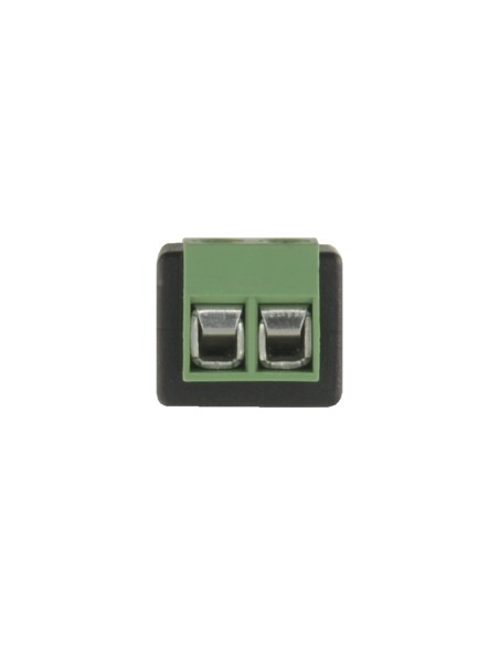 SAFIRE - CONECTOR DC MACHO - SALIDA +/ DE 2 TERMINALES - 38 MM (FO) - 13 MM (AN) - 5 G