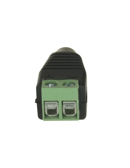 CONECTOR SAFIRE - DC HEMBRA - SALIDA +/ DE 2 TERMINALES - 36 MM (FO) - 13 MM (AN) - 5 G