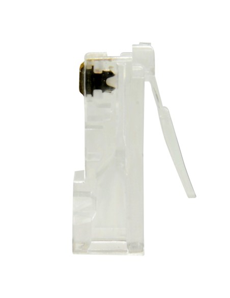 CONECTOR - RJ45 PARA CRIMPAR - COMPATIBLE CON CABLE UTP - 20 MM (FO) - 10 MM (AN) - 5 G