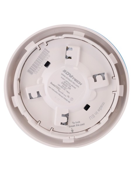 DETECTOR CONVENCIONAL ÓPTICO DE INCÊNDIO - CERTIFICADO EN54 PART 7 - DUPLO LED DE ALARME PARA SUA VISUALIZAÇÃO DESDE QUALQUER LU