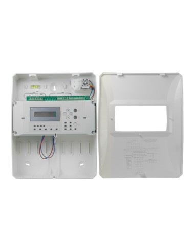 CENTRAL CONVENCIONAL DE 4 ZONAS CON PANTALLA LCD - 2 SALIDA DE SIRENA - 2 SALIDAS DE ALARMA Y FALLO Y 2 SALIDAS DE RELÉ CONFIGUR