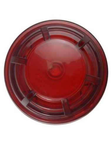 DMTECH - WIRED INDOOR FIRE SOUNDER - LOUDNESS 96DB AT 1M - LED FLASH - LOW BASE FOR EASY INSTALLATION - POWER SUPPLY 9~30 VDC