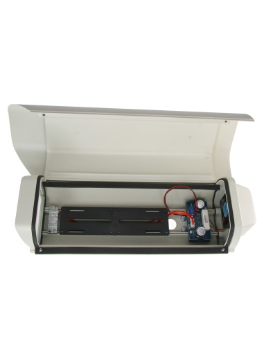CARCASA PROTECTORA - ALEACIÓN DE ALUMINIO - RESISTENTE AL AGUA - VENTILACIÓN Y CALEFACCIÓN DC 12 V - SOPORTE INCLUÍDO - MÁXIMA C