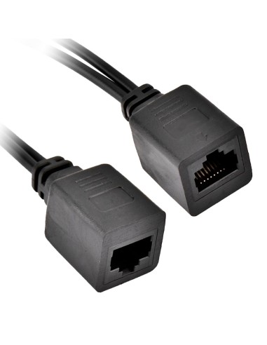 INYECTOR Y SPLITTER POE PASIVO - REQUIERE UTILIZAR LA PAREJA INCLUIDA - ENTRADA Y SALIDA HASTA 48 V - CONECTORES RJ45 Y JACK ALI
