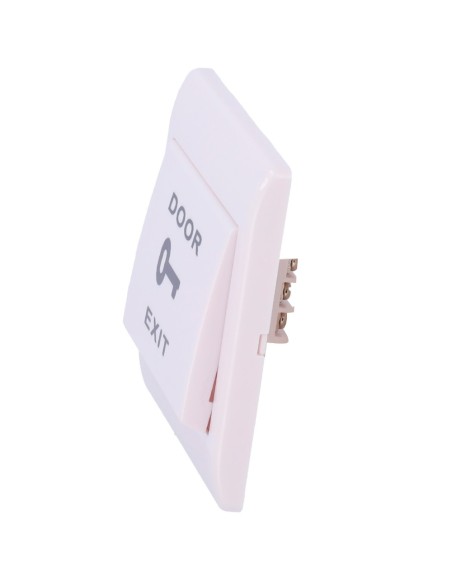 PULSADOR DE LIBERACIÓN DE PUERTA - USO PROFESIONAL - TESTADO 500.000 USOS - NO/NC/COM | EMPOTRADO - MEDIDAS 86 (AL) X 86 (AN) X