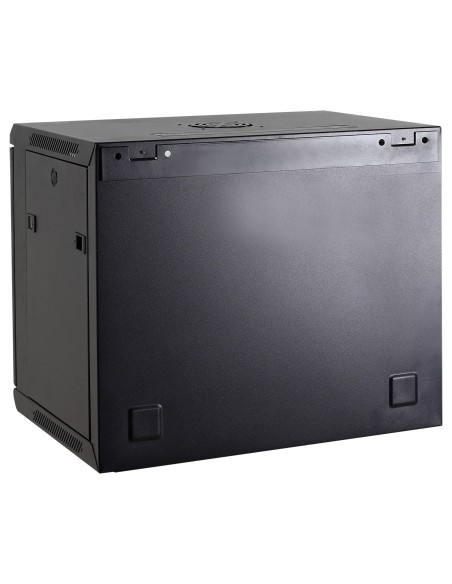 ARMARIO RACK PARA PARED - HASTA 12U RACK DE 19&QUOT;(600*600) - HASTA 60 KG DE CARGA - CON VENTILACIÓN Y PASACABLES - 2 VENTILAD