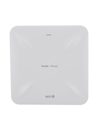 REYEE - AP OMNIDIRECCIONAL WI-FI 6 - FRECUENCIA 2.4 Y 5 GHZ  - SOPORTA 802.11A/B/G/N/AC/AX - VELOCIDAD TRANSMISIÓN HASTA 1775 MB