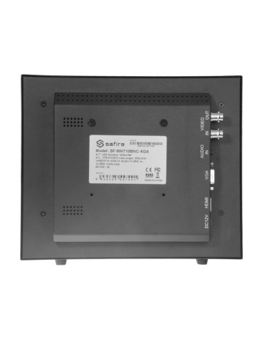 MONITOR 10&QUOT; - RESOLUCIÓN XGA - REFRESCO 60 / 75 HZ - CONTRASTE 800:1 - TIEMPO DE RESPUESTA 12 MS - ALTAVOCES 2X1 W