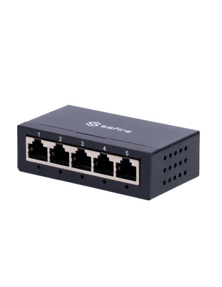 SWITCH DE SOBREMESA - 5 PUERTOS GIGABIT - VELOCIDAD 10/100/1000 MBPS - PLUG &AMP; PLAY - TECNOLOGÍA DE AHORRO DE ENERGÍA - CARCA
