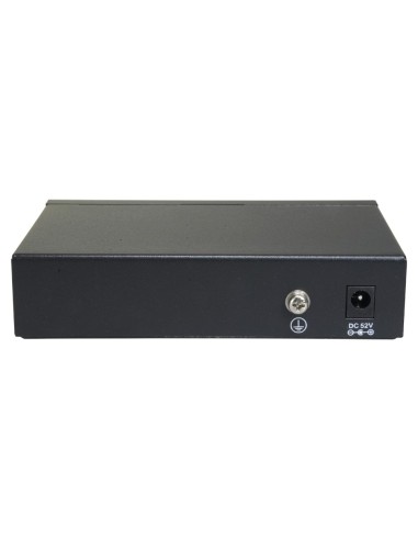 SWITCH POE - 4 PUERTOS POE + 2 UPLINK RJ45 - VELOCIDAD HASTA 1000 MBPS EN TODOS LOS PUERTOS - HASTA 60W EN TOTAL PARA TODOS LOS